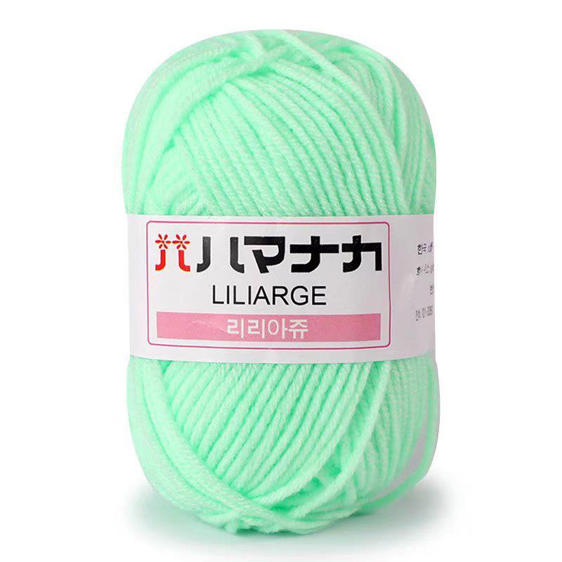 Soft Milk Cotton Knitting Yarn Anti-Pilling High Quality