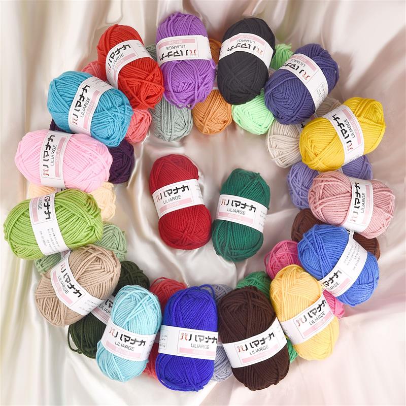 Soft Milk Cotton Knitting Yarn Anti-Pilling High Quality