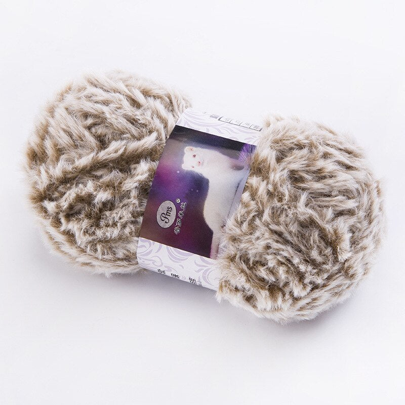 Faux Fur Mohair Cashmere Wool Yarn