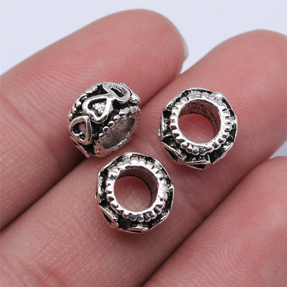 Antique Silver Spacer Beads (20/pack)