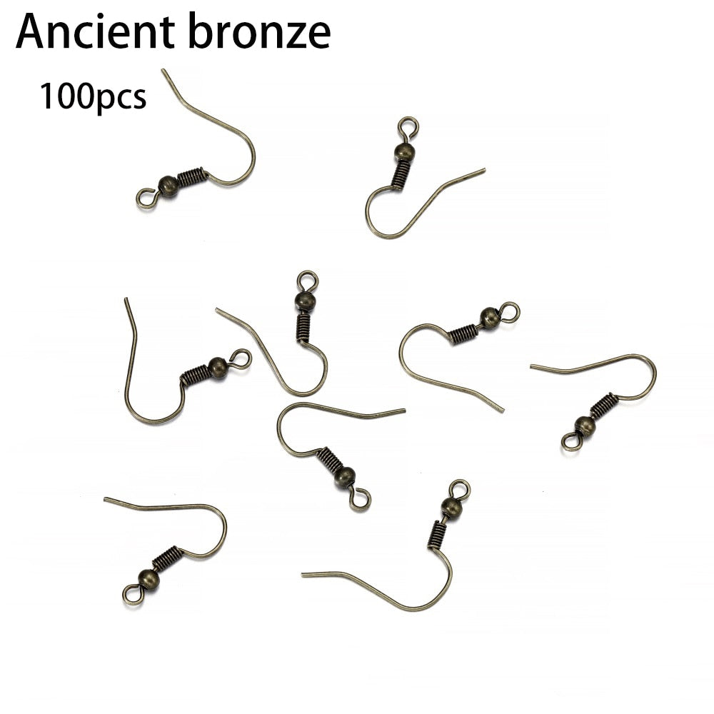 Hypoallergenic Earring Hook Kit (100 or 300/set)