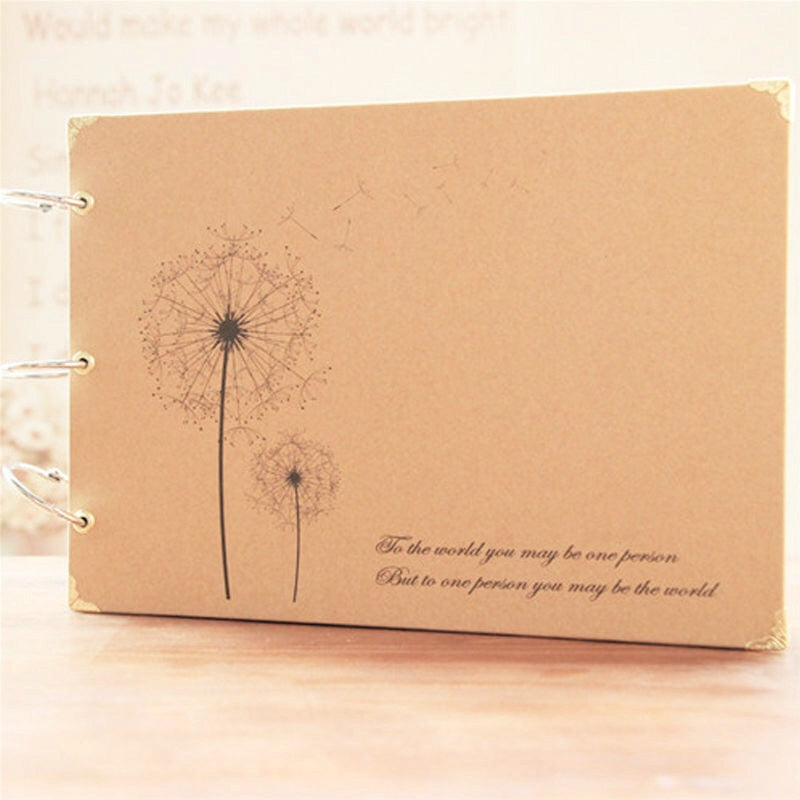 10inch Dandelion Series Scrapbook (can include paper and tools)