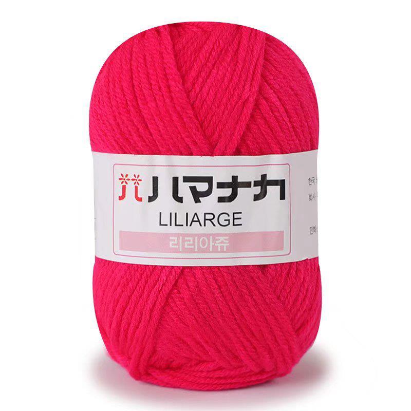 Soft Milk Cotton Knitting Yarn Anti-Pilling High Quality