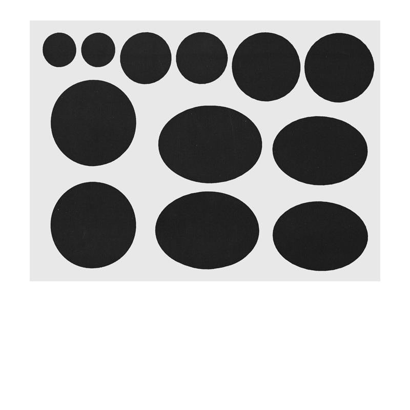 Self Adhesive Black Patches