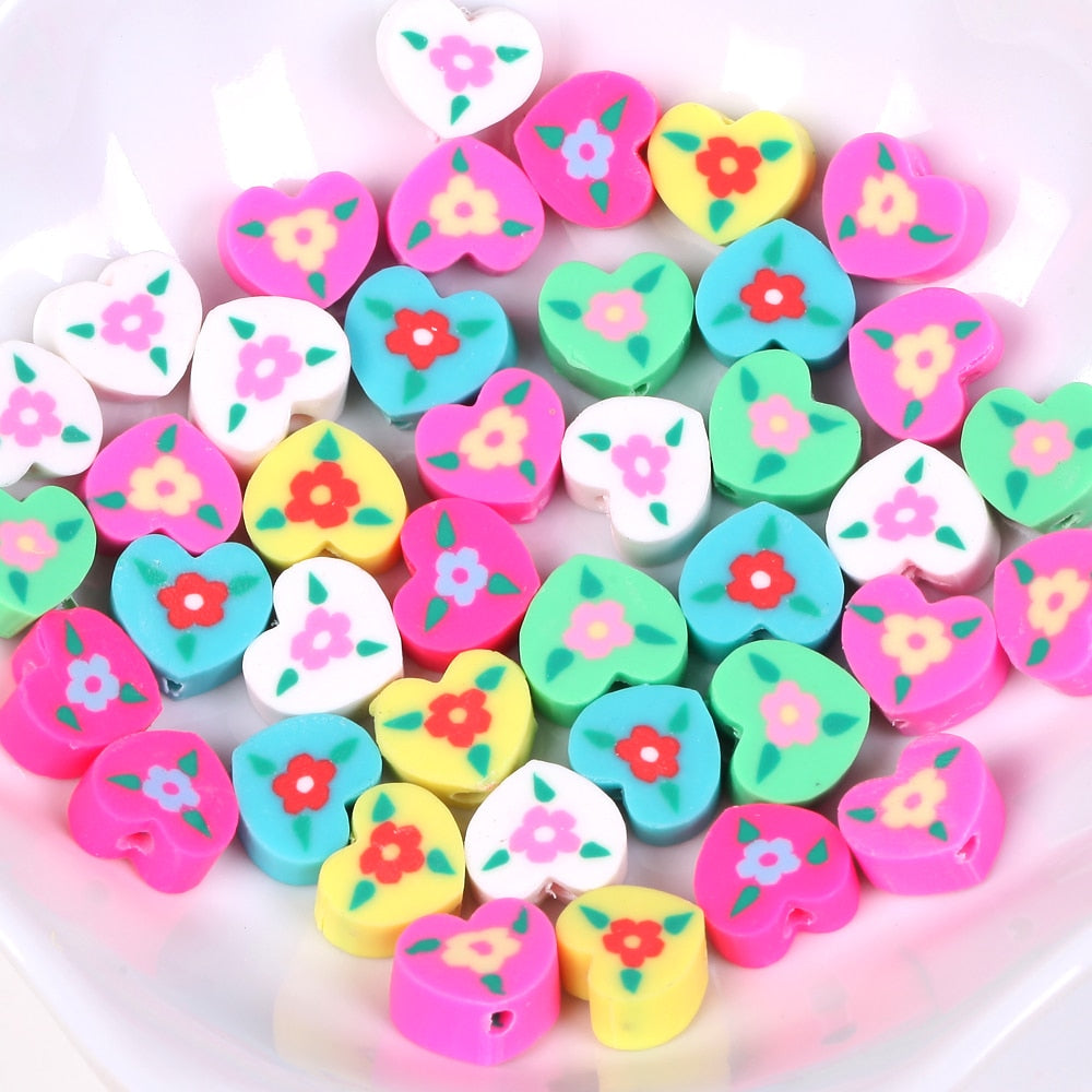 Mixed Polymer Clay Beads (style options)