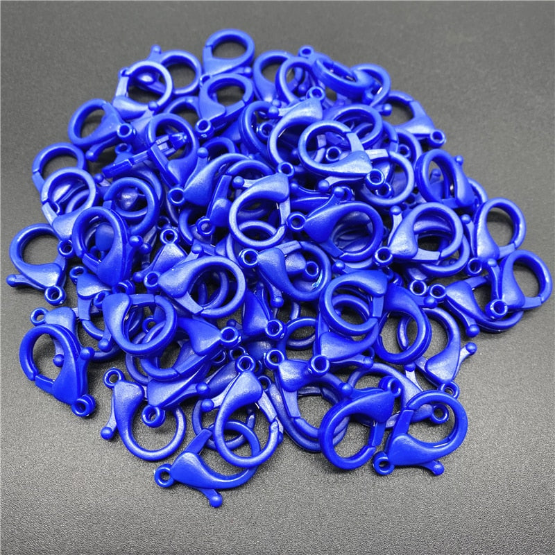 10Pcs 26mm Plastic Lobster Clasp Hooks