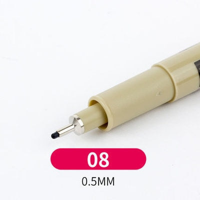 Fine Line Pen/Marker For Sketching, Different Tips 1 or as Set (0.15mm - 1mm)