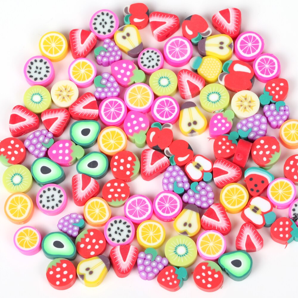 Mixed Polymer Clay Beads (style options)