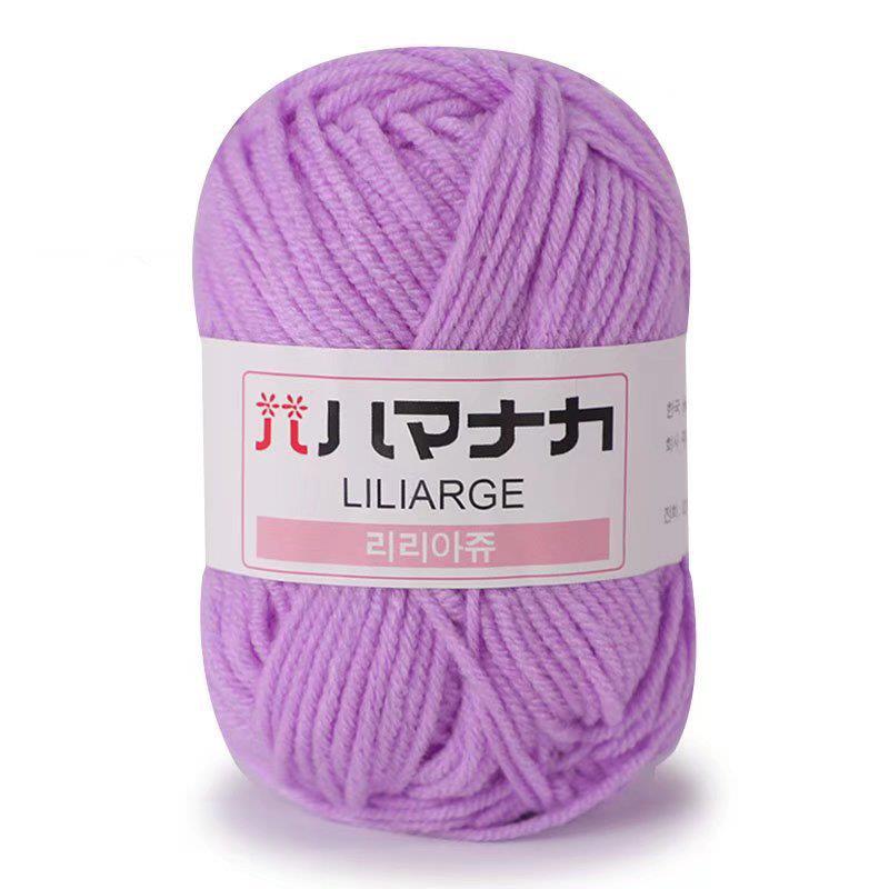 Soft Milk Cotton Knitting Yarn Anti-Pilling High Quality