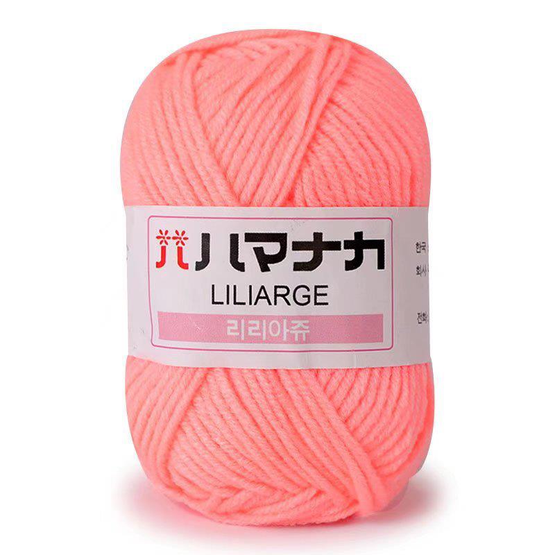 Soft Milk Cotton Knitting Yarn Anti-Pilling High Quality