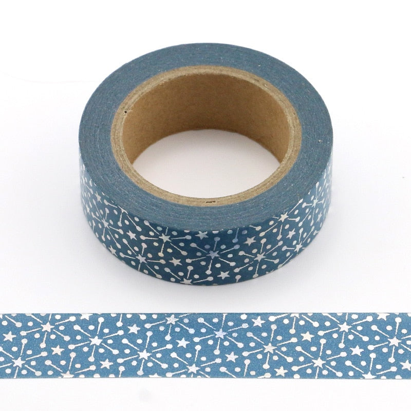 Variety Pattern Decorative Tape (15mmx10m, color/style options)