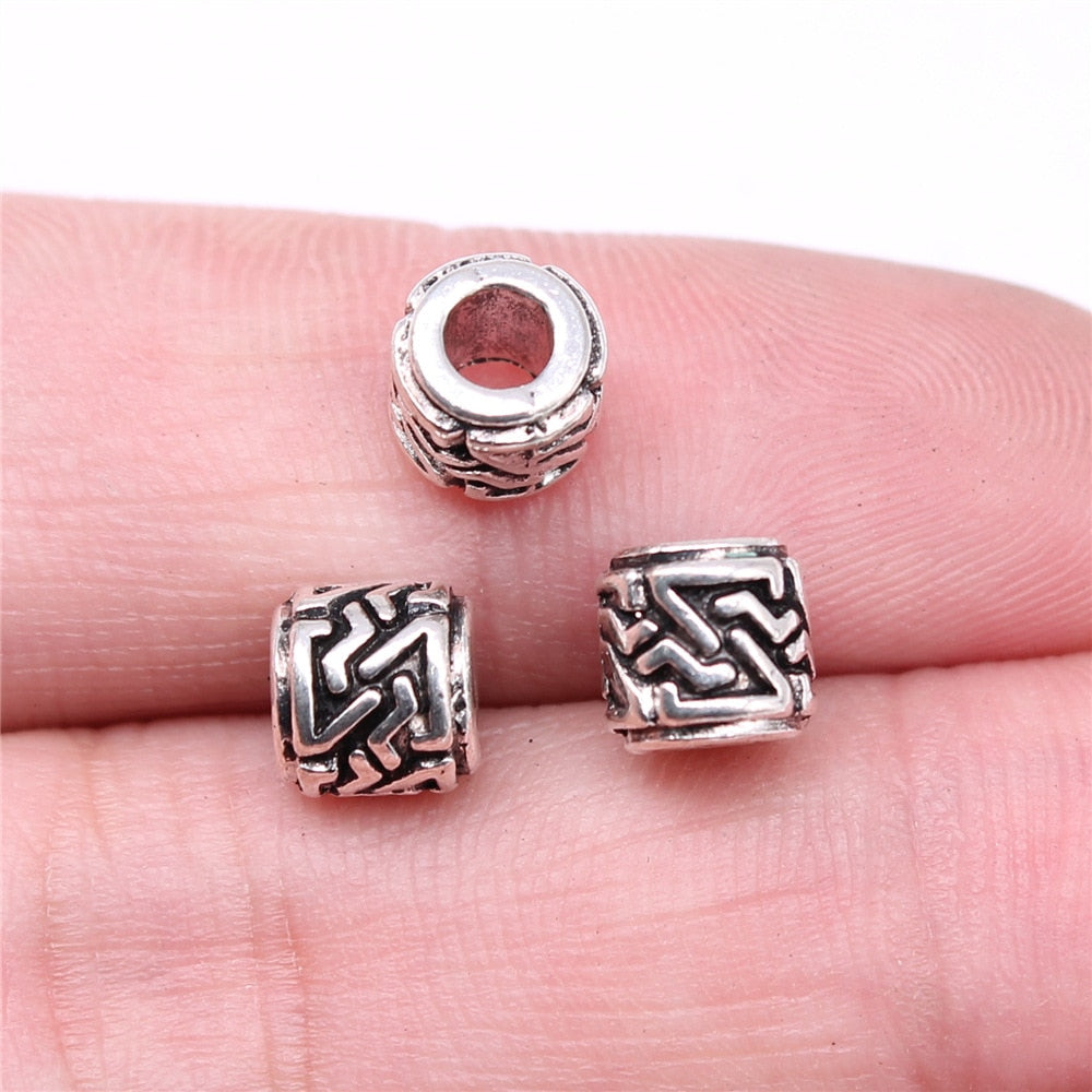 Antique Silver Spacer Beads (20/pack)