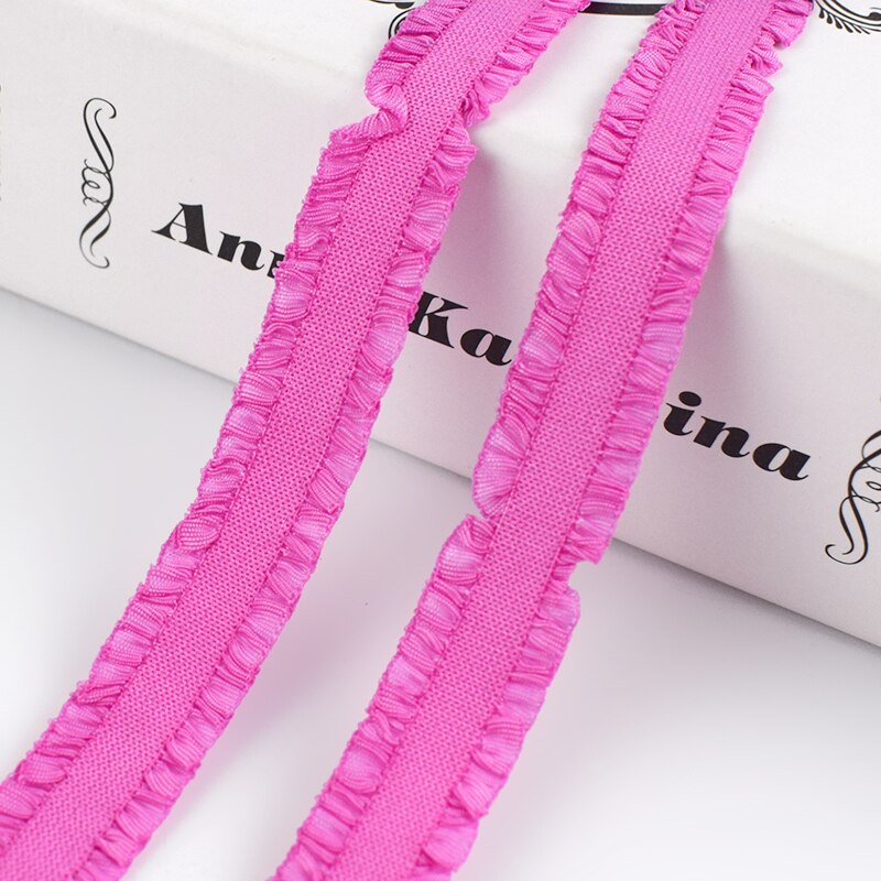 Ruffle Elastic Lace Band