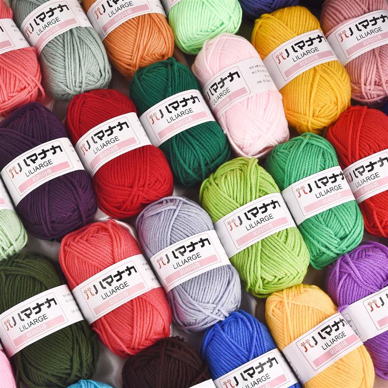 Soft Milk Cotton Knitting Yarn Anti-Pilling High Quality