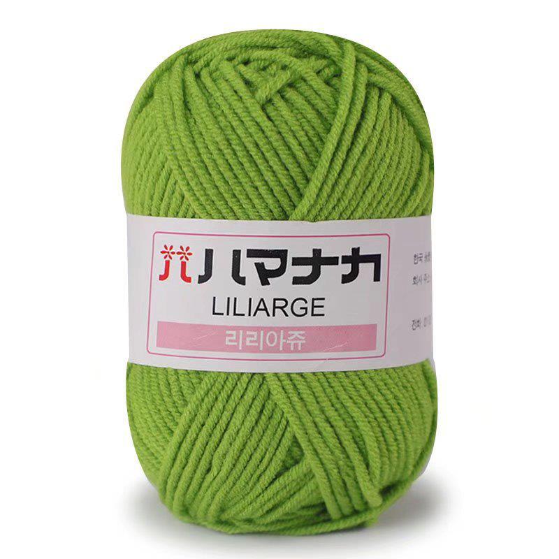 Soft Milk Cotton Knitting Yarn Anti-Pilling High Quality