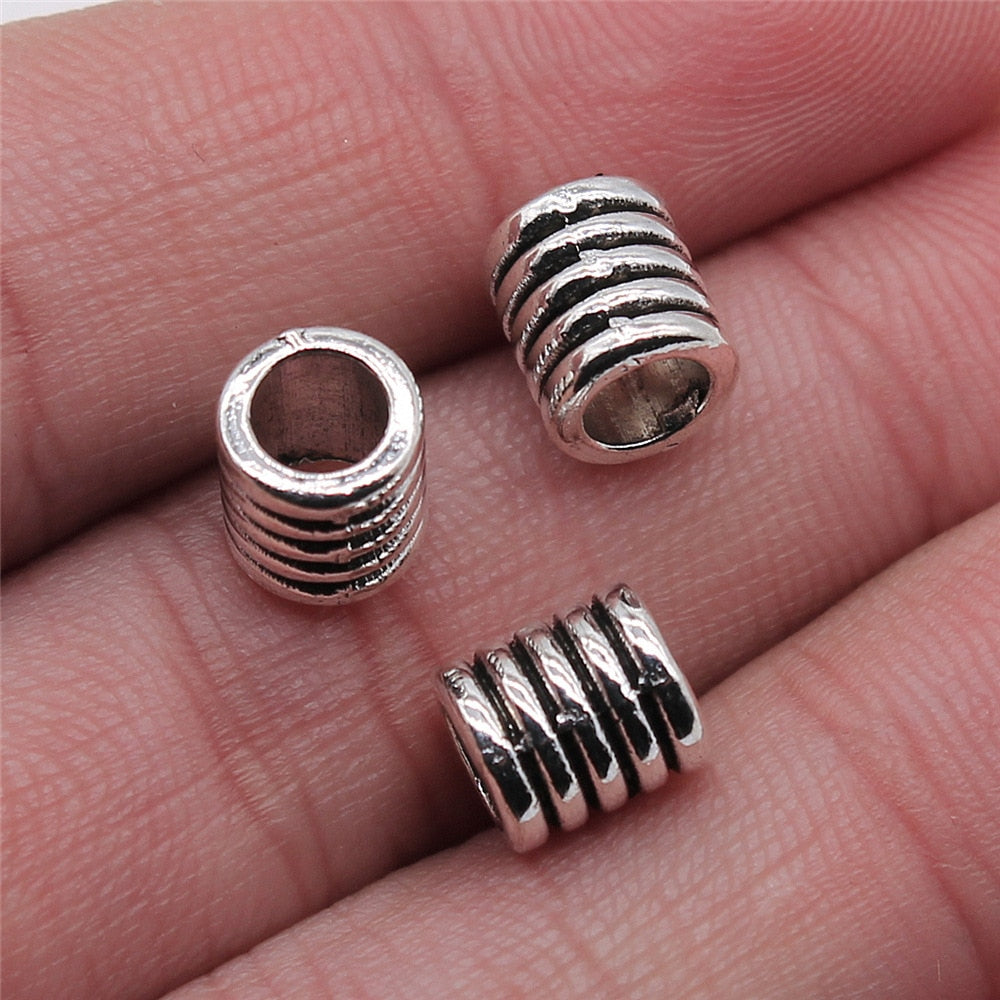 Antique Silver Spacer Beads (20/pack)