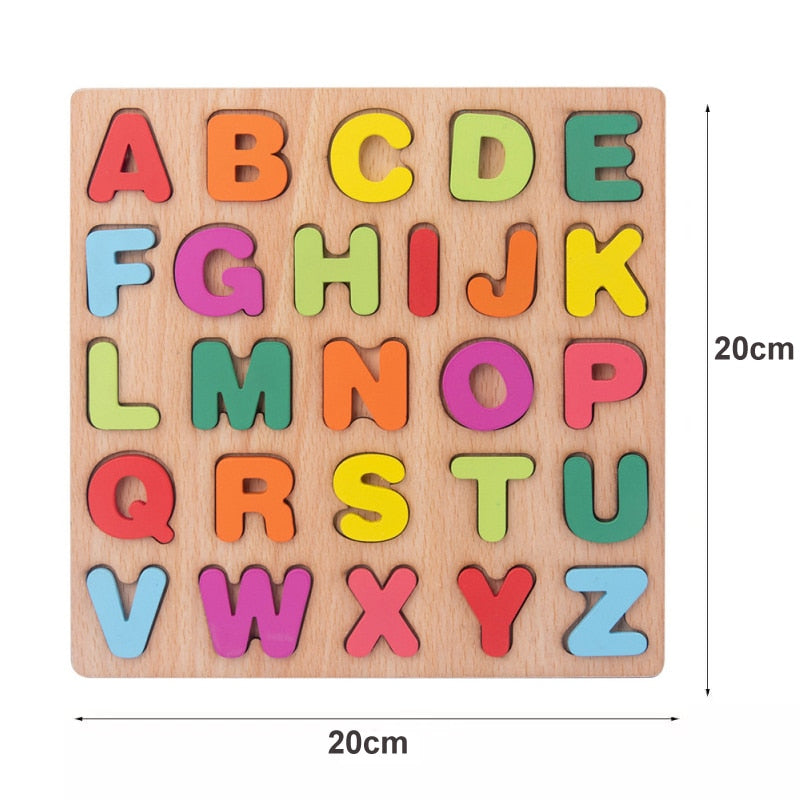 Montessori Wooden Puzzles