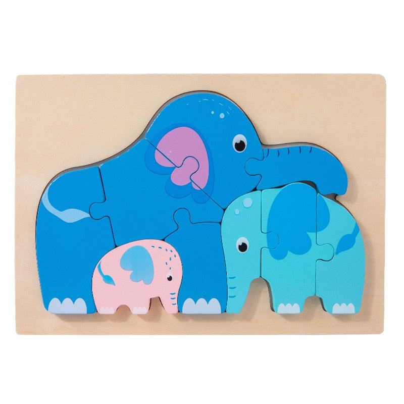 Montessori Wooden Puzzle