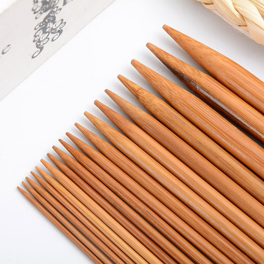 25cm / 36cm Carbonized Bamboo Knitting Needles