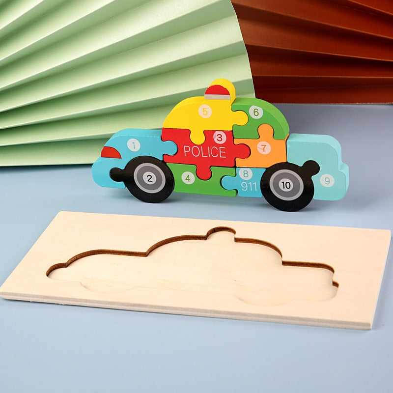 Montessori Wooden Puzzles