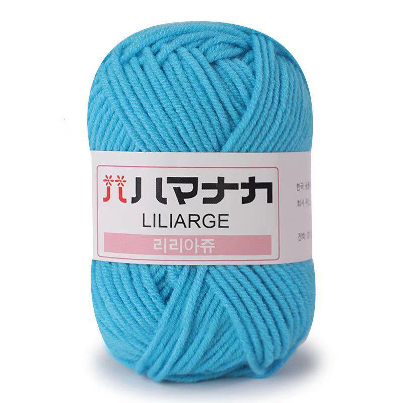 Soft Milk Cotton Knitting Yarn Anti-Pilling High Quality