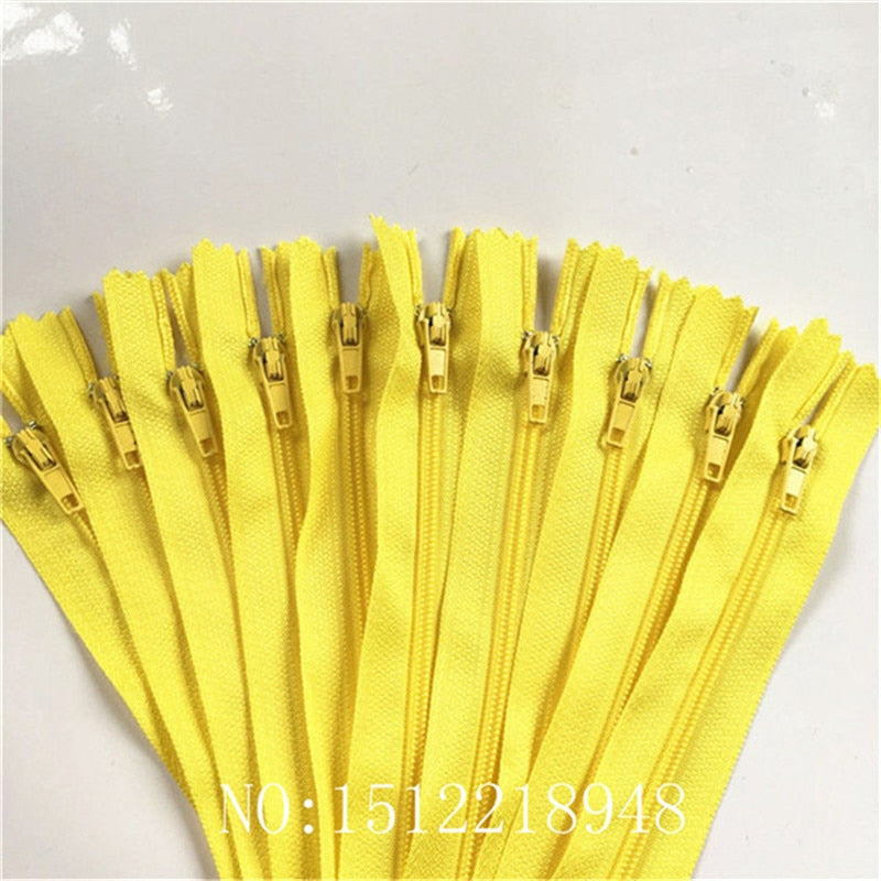 Nylon Zippers (10/pack, 20-60cm)