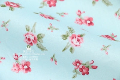 Floral and Patterned Cotton Fabric 50x80cm