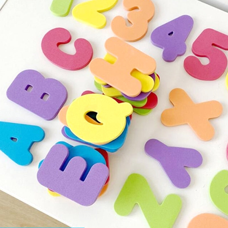 Letter Puzzle Bath Toys