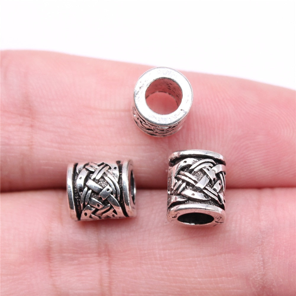 Antique Silver Spacer Beads (20/pack)