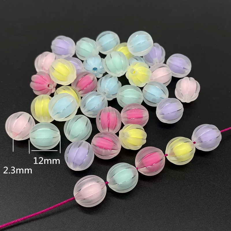 Acrylic Beads (shape/color options, 20/pack)