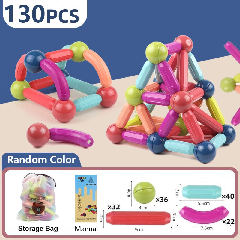 Magic Magnetic Building Blocks