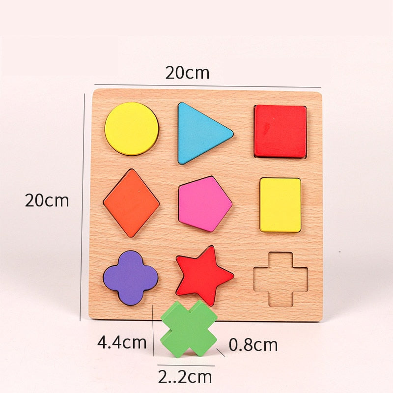 Montessori Wooden Puzzle