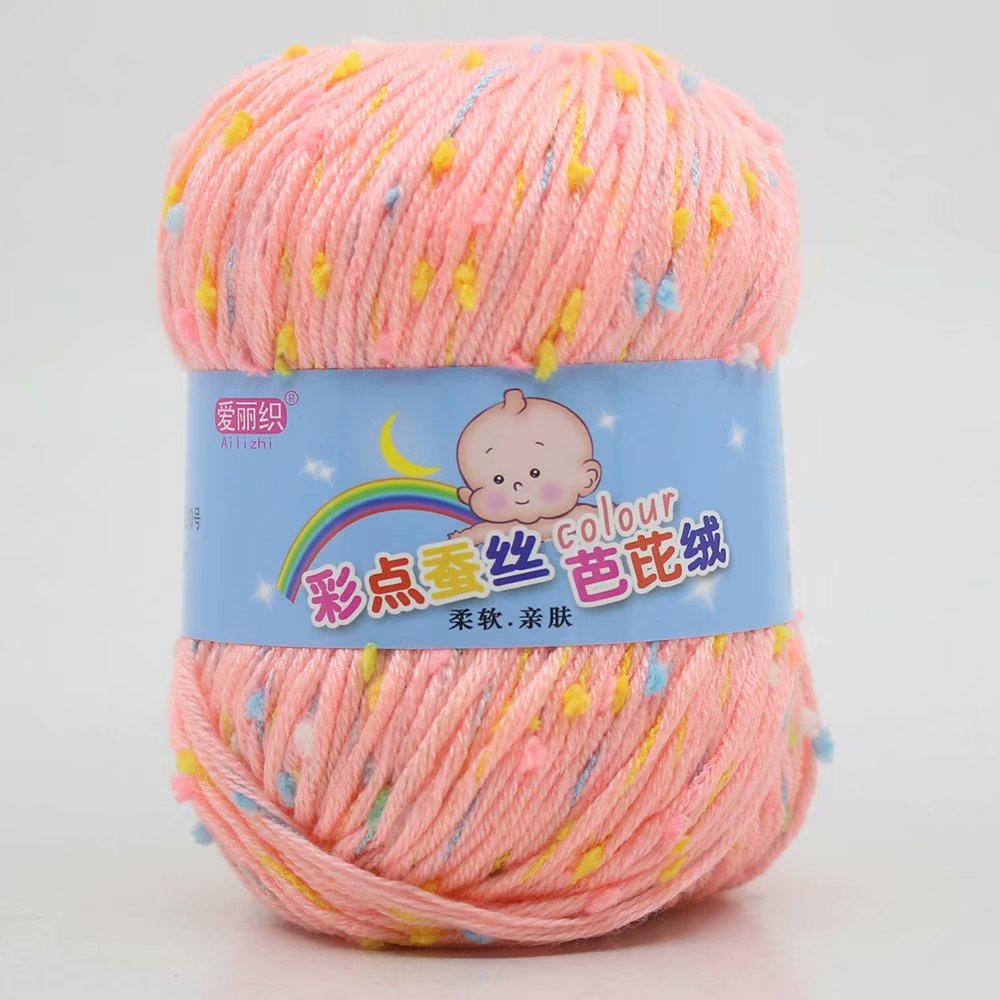 Baby Cashmere Cotton Dot Yarn