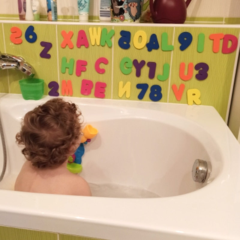 Letter Puzzle Bath Toys