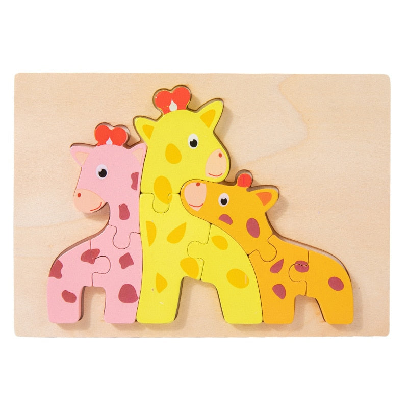 Montessori Wooden Puzzle