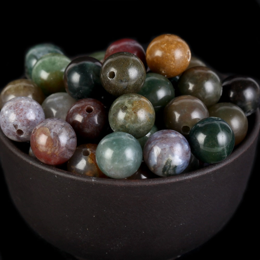 Natural Spacer Loose Stone Beads