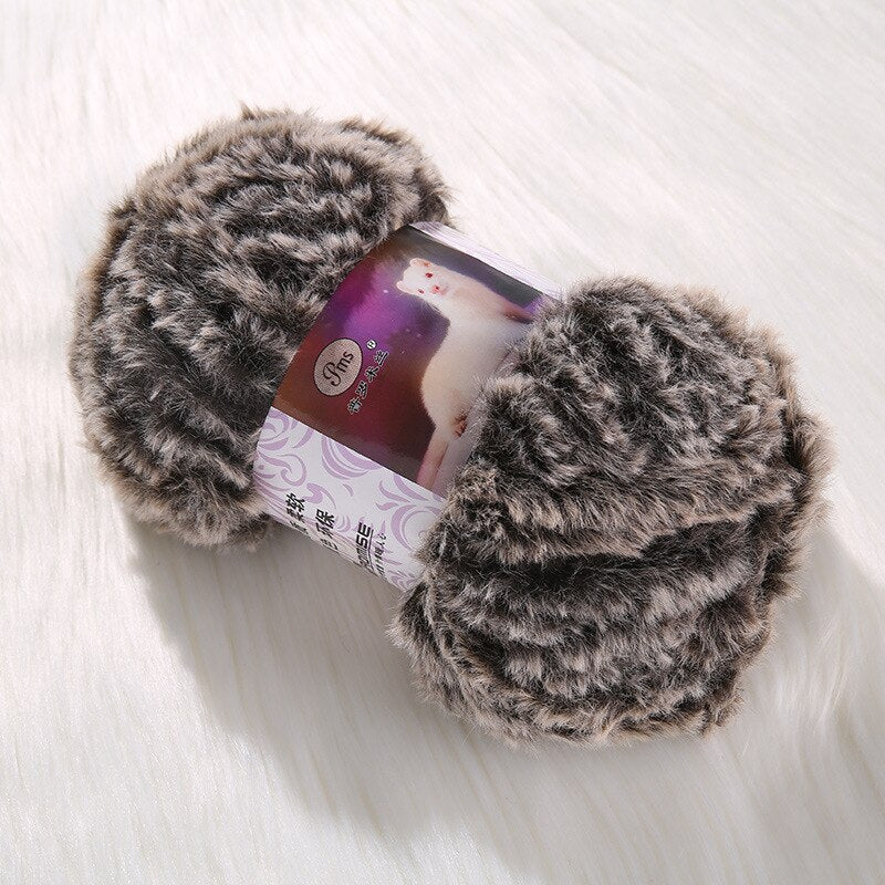 Faux Fur Mohair Cashmere Wool Yarn