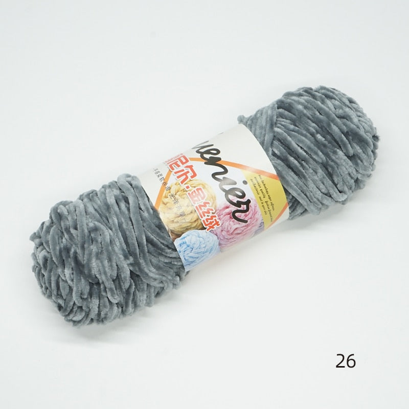 Chenille Velvet Acrylic Blended Yarn Anti-Pilling/Anti-Static/Eco-Friendly