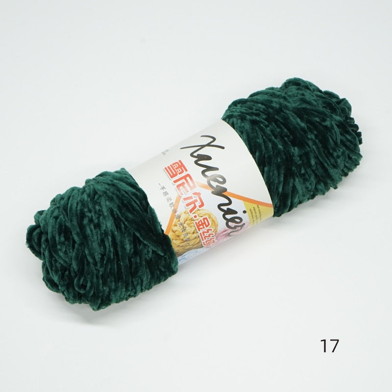 Chenille Velvet Acrylic Blended Yarn Anti-Pilling/Anti-Static/Eco-Friendly