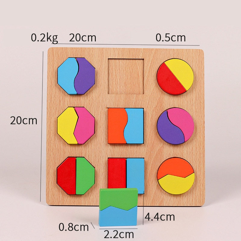 Montessori Wooden Puzzle