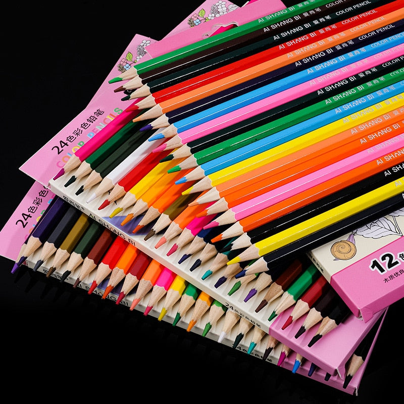 Boxed Colored Pencils (12 or 24 colors/set)