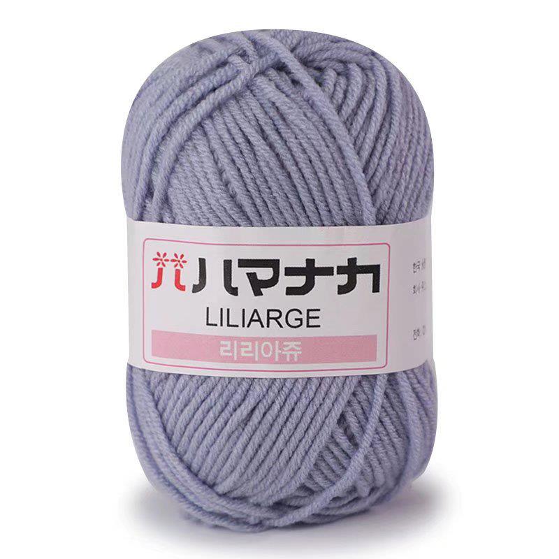 Soft Milk Cotton Knitting Yarn Anti-Pilling High Quality