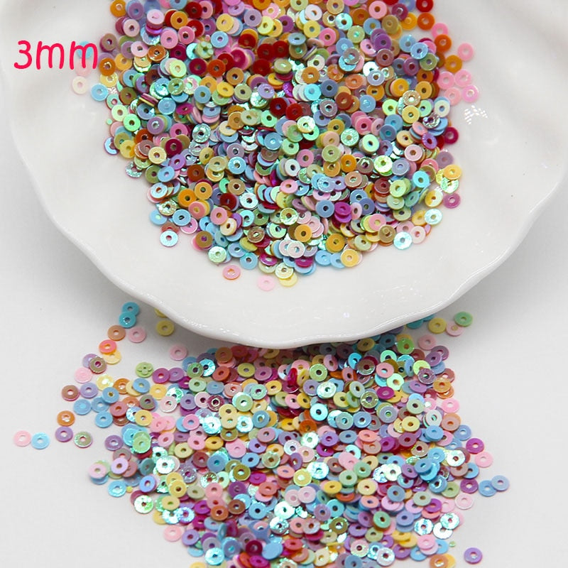 Round Loose Sequins 3/5/6mm