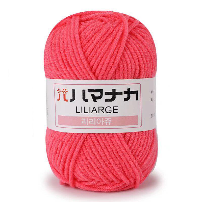 Soft Milk Cotton Knitting Yarn Anti-Pilling High Quality