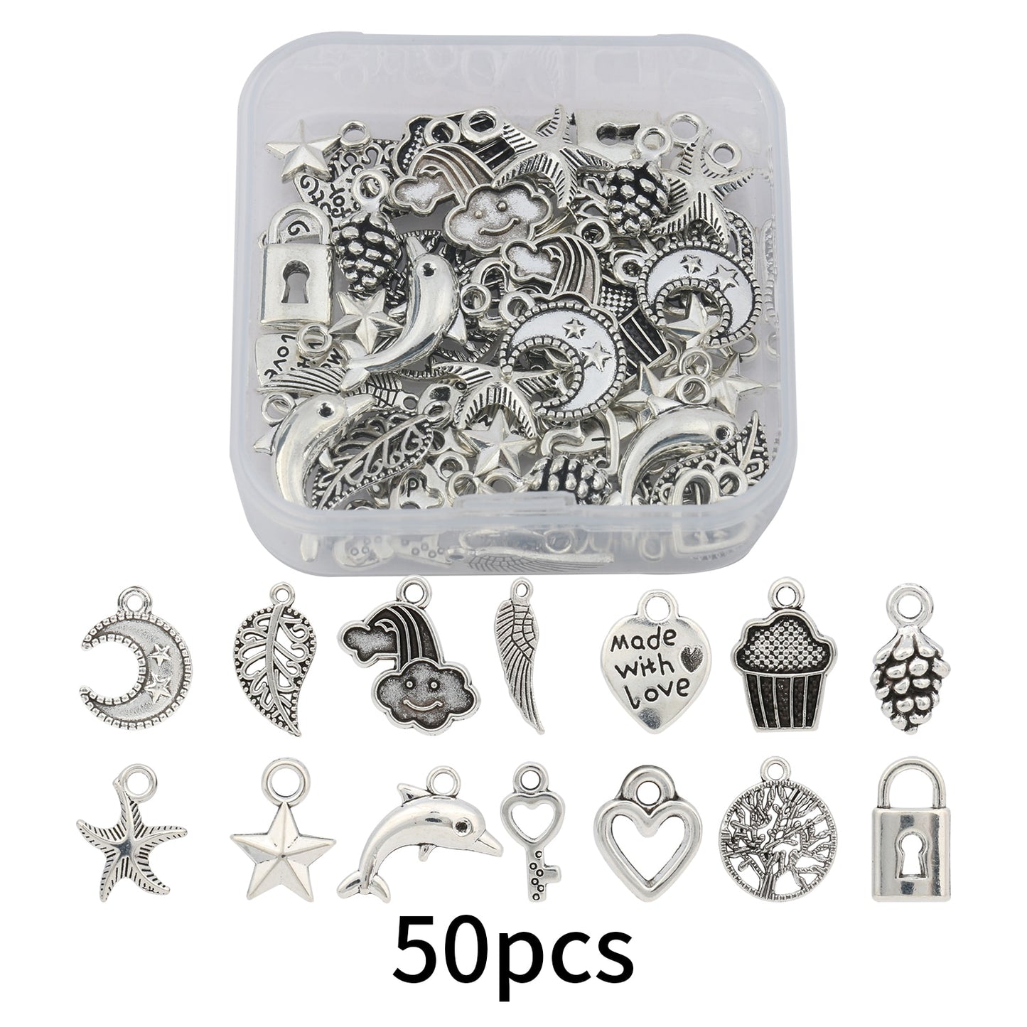 15 Style Mix Polymer Clay Acrylic Jewelry Making Kits