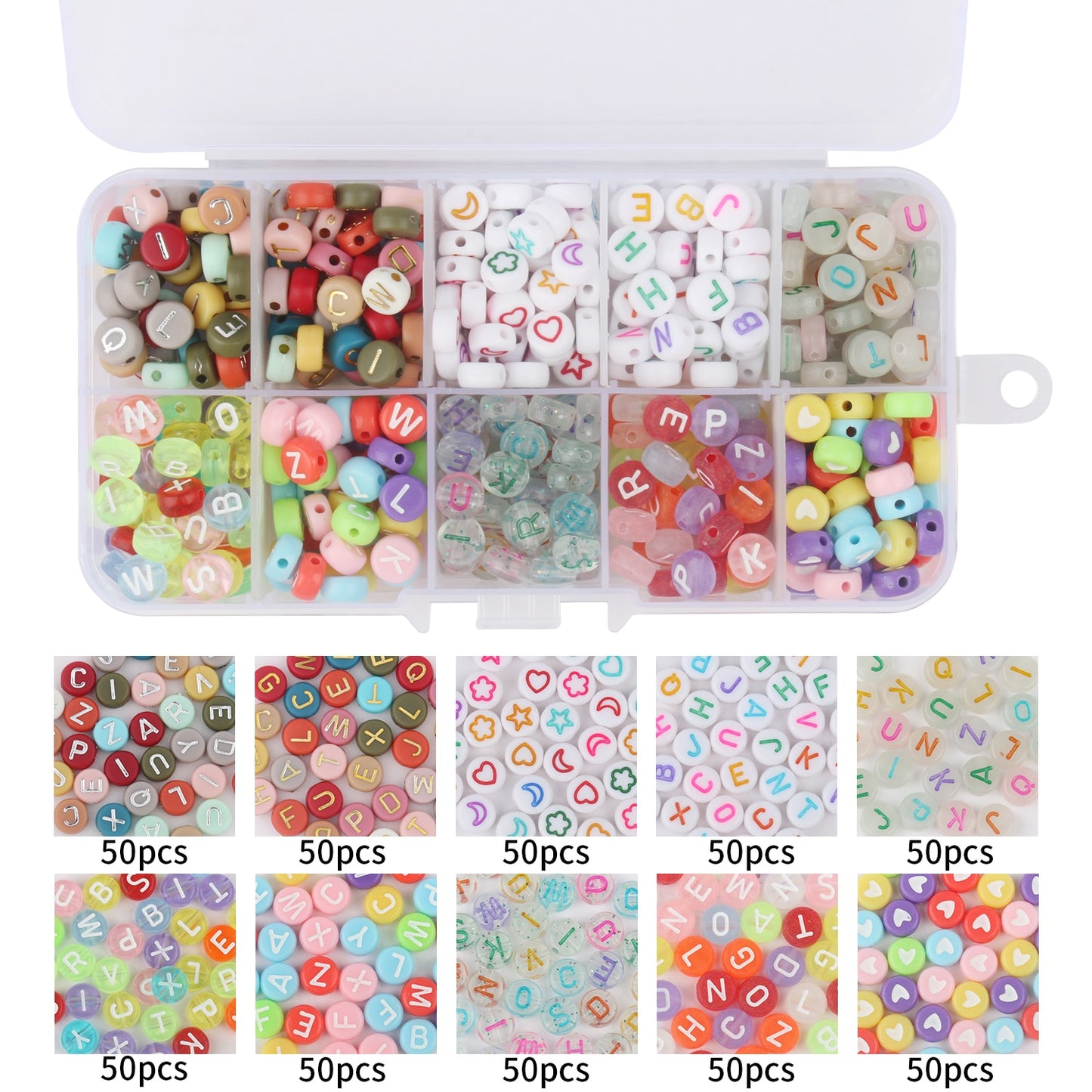 15 Style Mix Polymer Clay Acrylic Jewelry Making Kits