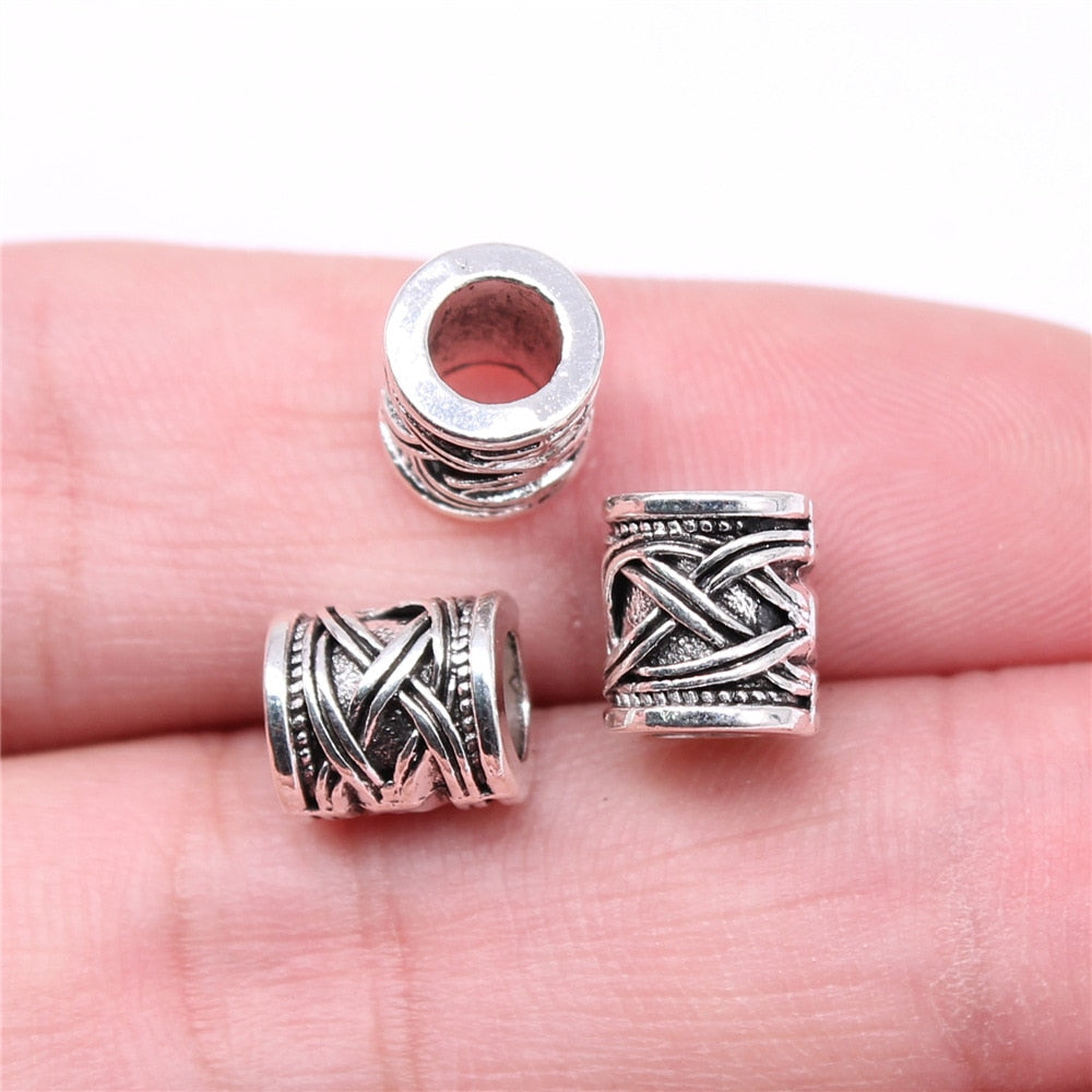 Antique Silver Spacer Beads (20/pack)