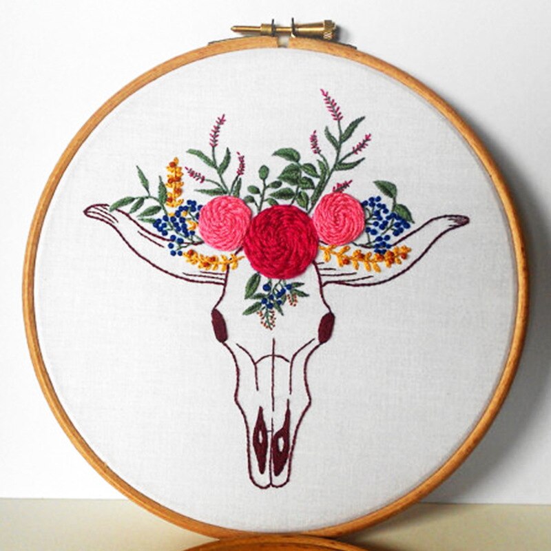 Flowers Pattern Embroidery Kit