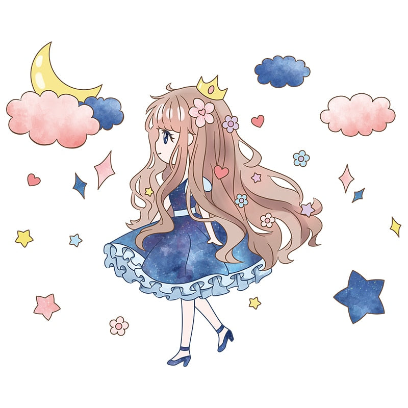 Fairy Girl Wall Stickers