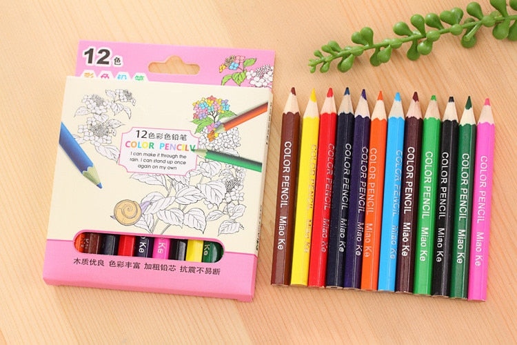 Boxed Colored Pencils (12 or 24 colors/set)